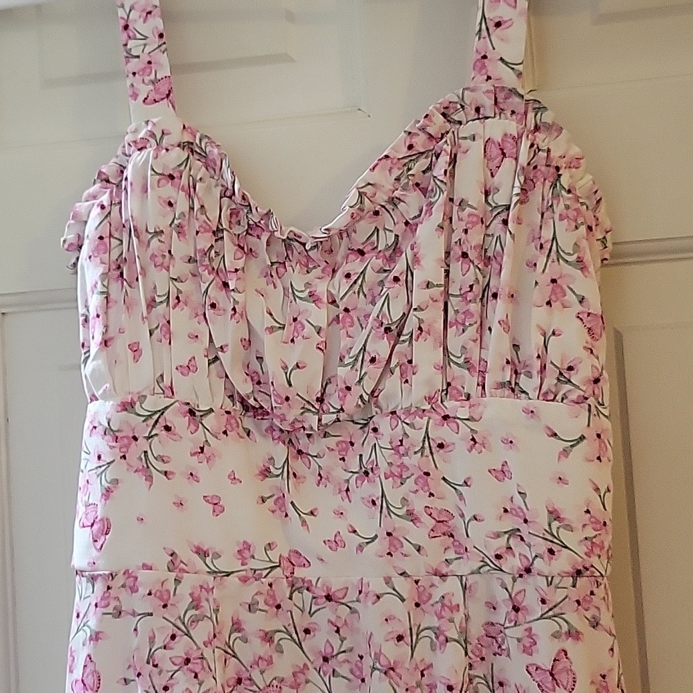 Trixxi pink summer dress NWOT